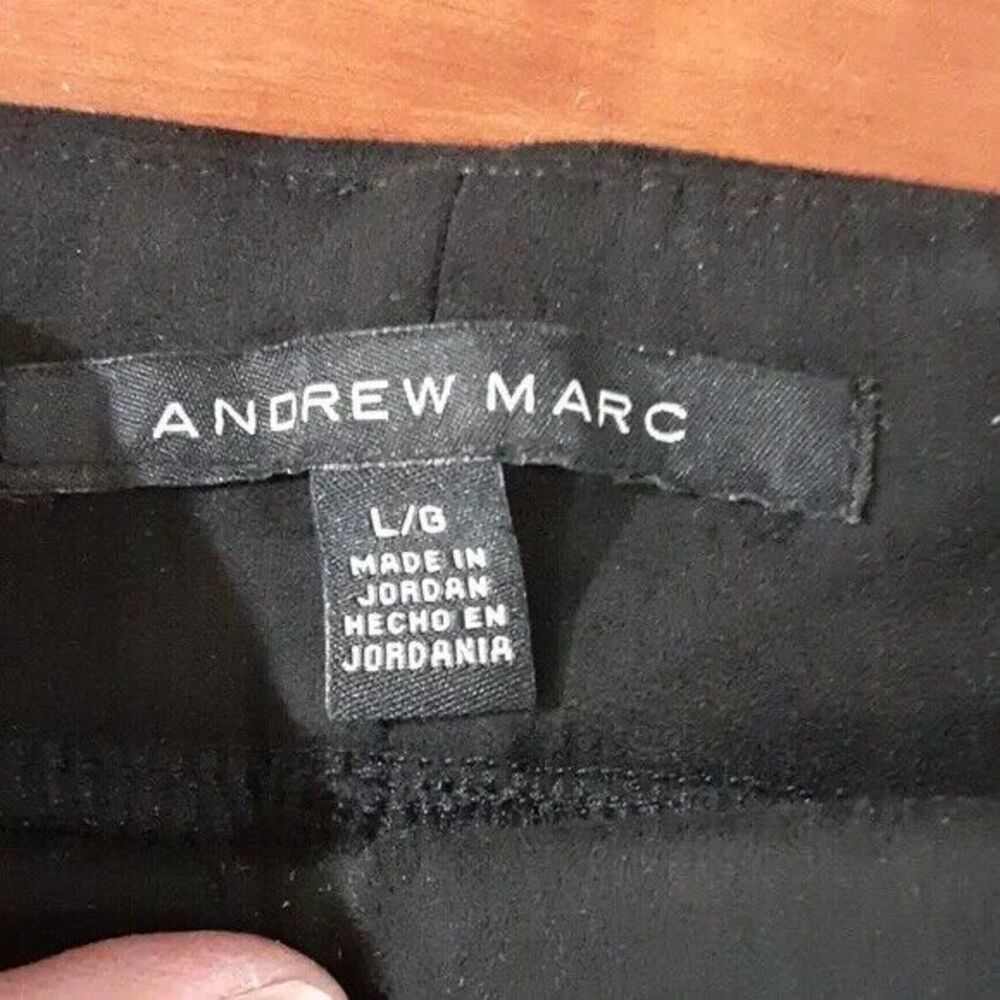 Andrew Marc pants women's size Large black  New - Picture 6 of 14